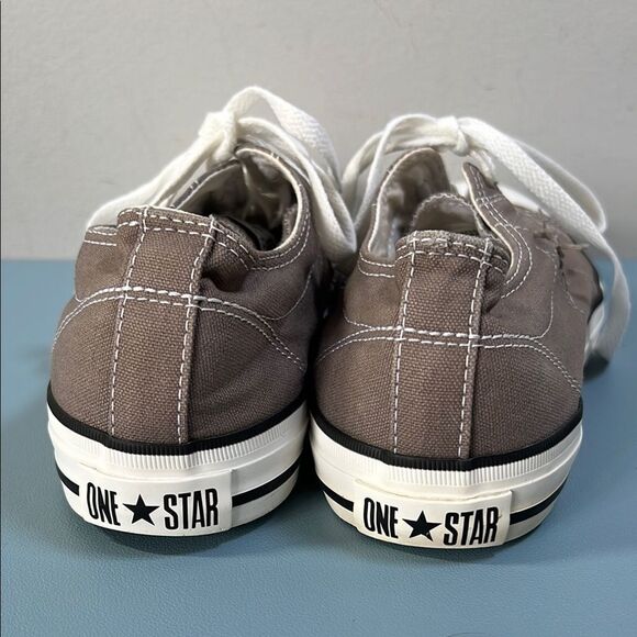 Converse Classic Brown One Star Canvas Sneakers M10 - Picture 5 of 7